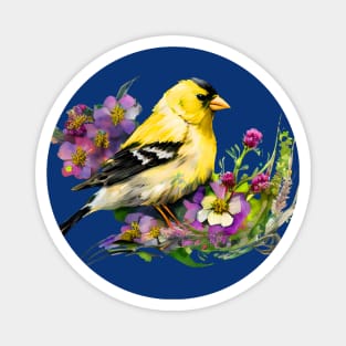 American Goldfinch Backyard Birds Magnet